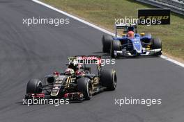 Pastor Maldonado (VEN), Lotus F1 Team  26.07.2015. Formula 1 World Championship, Rd 10, Hungarian Grand Prix, Budapest, Hungary, Race Day.