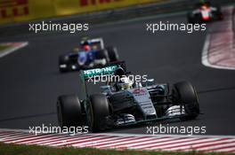 Lewis Hamilton (GBR) Mercedes AMG F1. 26.07.2015. Formula 1 World Championship, Rd 10, Hungarian Grand Prix, Budapest, Hungary, Race Day.