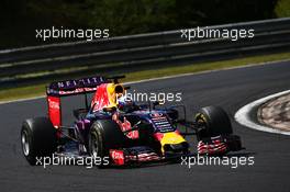 Daniel Ricciardo (AUS) Red Bull Racing RB11. 26.07.2015. Formula 1 World Championship, Rd 10, Hungarian Grand Prix, Budapest, Hungary, Race Day.
