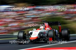 Will Stevens (GBR) Manor Marussia F1 Team. 26.07.2015. Formula 1 World Championship, Rd 10, Hungarian Grand Prix, Budapest, Hungary, Race Day.