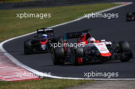 Will Stevens (GBR) Manor Marussia F1 Team.  26.07.2015. Formula 1 World Championship, Rd 10, Hungarian Grand Prix, Budapest, Hungary, Race Day.