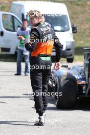 Nico Hulkenberg (GER), Sahara Force India  26.07.2015. Formula 1 World Championship, Rd 10, Hungarian Grand Prix, Budapest, Hungary, Race Day.