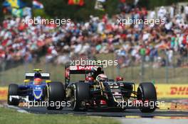 Pastor Maldonado (VEN) Lotus F1 E23. 26.07.2015. Formula 1 World Championship, Rd 10, Hungarian Grand Prix, Budapest, Hungary, Race Day.