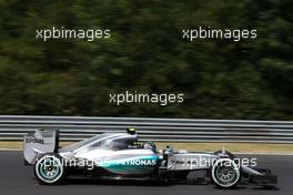 Nico Rosberg (GER), Mercedes AMG F1 Team  25.07.2015. Formula 1 World Championship, Rd 10, Hungarian Grand Prix, Budapest, Hungary, Qualifying Day.