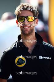 Romain Grosjean (FRA) Lotus F1 Team. 25.07.2015. Formula 1 World Championship, Rd 10, Hungarian Grand Prix, Budapest, Hungary, Qualifying Day.
