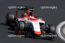 Fabio Leimer (SUI) Manor Marussia F1 Team Reserve Driver  25.07.2015. Formula 1 World Championship, Rd 10, Hungarian Grand Prix, Budapest, Hungary, Qualifying Day.