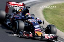 Max Verstappen (NL), Scuderia Toro Rosso  25.07.2015. Formula 1 World Championship, Rd 10, Hungarian Grand Prix, Budapest, Hungary, Qualifying Day.