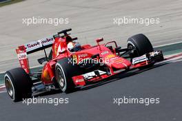 Sebastian Vettel (GER), Scuderia Ferrari  25.07.2015. Formula 1 World Championship, Rd 10, Hungarian Grand Prix, Budapest, Hungary, Qualifying Day.
