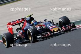 Carlos Sainz (ESP), Scuderia Toro Rosso  25.07.2015. Formula 1 World Championship, Rd 10, Hungarian Grand Prix, Budapest, Hungary, Qualifying Day.