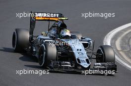 Sergio Perez (MEX), Sahara Force India  25.07.2015. Formula 1 World Championship, Rd 10, Hungarian Grand Prix, Budapest, Hungary, Qualifying Day.