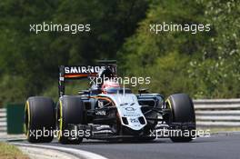 Nico Hulkenberg (GER) Sahara Force India F1 VJM08. 25.07.2015. Formula 1 World Championship, Rd 10, Hungarian Grand Prix, Budapest, Hungary, Qualifying Day.