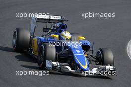 Marcus Ericsson (SWE), Sauber F1 Team  25.07.2015. Formula 1 World Championship, Rd 10, Hungarian Grand Prix, Budapest, Hungary, Qualifying Day.