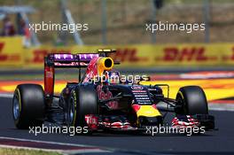 Daniil Kvyat (RUS) Red Bull Racing RB11. 25.07.2015. Formula 1 World Championship, Rd 10, Hungarian Grand Prix, Budapest, Hungary, Qualifying Day.