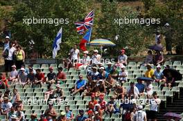 Fans. 25.07.2015. Formula 1 World Championship, Rd 10, Hungarian Grand Prix, Budapest, Hungary, Qualifying Day.