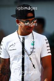 Lewis Hamilton (GBR) Mercedes AMG F1. 25.07.2015. Formula 1 World Championship, Rd 10, Hungarian Grand Prix, Budapest, Hungary, Qualifying Day.