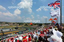 Lewis Hamilton (GBR) Mercedes AMG F1 W06. 25.07.2015. Formula 1 World Championship, Rd 10, Hungarian Grand Prix, Budapest, Hungary, Qualifying Day.