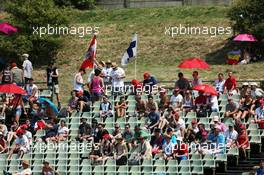 Fans. 25.07.2015. Formula 1 World Championship, Rd 10, Hungarian Grand Prix, Budapest, Hungary, Qualifying Day.