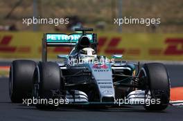 Lewis Hamilton (GBR) Mercedes AMG F1 W06. 25.07.2015. Formula 1 World Championship, Rd 10, Hungarian Grand Prix, Budapest, Hungary, Qualifying Day.