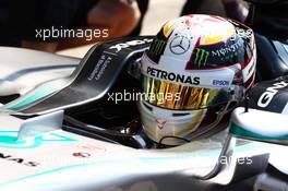 Lewis Hamilton (GBR) Mercedes AMG F1 W06. 25.07.2015. Formula 1 World Championship, Rd 10, Hungarian Grand Prix, Budapest, Hungary, Qualifying Day.