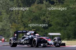 Jenson Button (GBR), McLaren Honda  25.07.2015. Formula 1 World Championship, Rd 10, Hungarian Grand Prix, Budapest, Hungary, Qualifying Day.