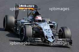 Nico Hulkenberg (GER), Sahara Force India  25.07.2015. Formula 1 World Championship, Rd 10, Hungarian Grand Prix, Budapest, Hungary, Qualifying Day.