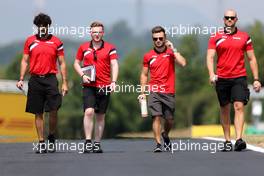 Will Stevens (GBR), Manor F1 Team  23.07.2015. Formula 1 World Championship, Rd 10, Hungarian Grand Prix, Budapest, Hungary, Preparation Day.