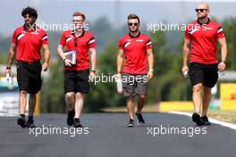 Will Stevens (GBR), Manor F1 Team  23.07.2015. Formula 1 World Championship, Rd 10, Hungarian Grand Prix, Budapest, Hungary, Preparation Day.
