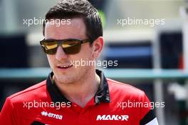 Fabio Leimer (SUI) Manor Marussia F1 Team Reserve Driver. 23.07.2015. Formula 1 World Championship, Rd 10, Hungarian Grand Prix, Budapest, Hungary, Preparation Day.