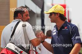 Felipe Nasr (BRA) Sauber F1 Team. 23.07.2015. Formula 1 World Championship, Rd 10, Hungarian Grand Prix, Budapest, Hungary, Preparation Day.