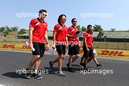 Roberto Merhi (SPA), Manor F1 Team  23.07.2015. Formula 1 World Championship, Rd 10, Hungarian Grand Prix, Budapest, Hungary, Preparation Day.