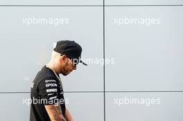 Lewis Hamilton (GBR) Mercedes AMG F1. 04.09.2015. Formula 1 World Championship, Rd 12, Italian Grand Prix, Monza, Italy, Practice Day.