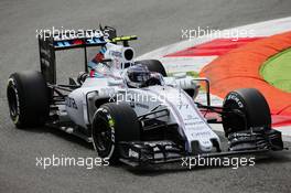 Valtteri Bottas (FIN) Williams FW37. 04.09.2015. Formula 1 World Championship, Rd 12, Italian Grand Prix, Monza, Italy, Practice Day.