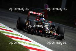 Jolyon Palmer (GBR) Lotus F1 E23 Test and Reserve Driver. 04.09.2015. Formula 1 World Championship, Rd 12, Italian Grand Prix, Monza, Italy, Practice Day.