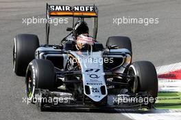 Nico Hulkenberg (GER), Sahara Force India  04.09.2015. Formula 1 World Championship, Rd 12, Italian Grand Prix, Monza, Italy, Practice Day.