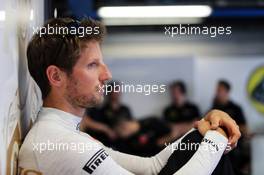 Romain Grosjean (FRA) Lotus F1 Team. 04.09.2015. Formula 1 World Championship, Rd 12, Italian Grand Prix, Monza, Italy, Practice Day.