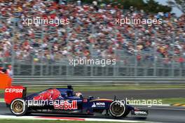 Max Verstappen (NL), Scuderia Toro Rosso  04.09.2015. Formula 1 World Championship, Rd 12, Italian Grand Prix, Monza, Italy, Practice Day.