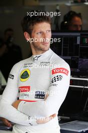 Romain Grosjean (FRA) Lotus F1 Team. 04.09.2015. Formula 1 World Championship, Rd 12, Italian Grand Prix, Monza, Italy, Practice Day.