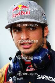 Carlos Sainz Jr (ESP) Scuderia Toro Rosso. 04.09.2015. Formula 1 World Championship, Rd 12, Italian Grand Prix, Monza, Italy, Practice Day.