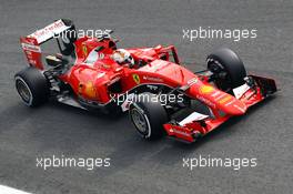 Sebastian Vettel (GER) Ferrari SF15-T. 04.09.2015. Formula 1 World Championship, Rd 12, Italian Grand Prix, Monza, Italy, Practice Day.