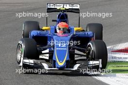 Felipe Nasr (BRA), Sauber F1 Team  04.09.2015. Formula 1 World Championship, Rd 12, Italian Grand Prix, Monza, Italy, Practice Day.