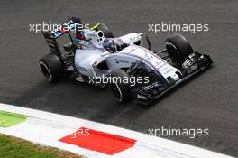 Valtteri Bottas (FIN) Williams FW37. 04.09.2015. Formula 1 World Championship, Rd 12, Italian Grand Prix, Monza, Italy, Practice Day.