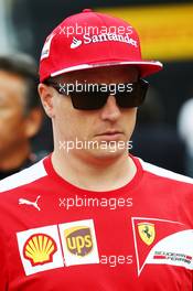 Kimi Raikkonen (FIN) Ferrari. 04.09.2015. Formula 1 World Championship, Rd 12, Italian Grand Prix, Monza, Italy, Practice Day.