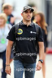 Pastor Maldonado (VEN) Lotus F1 Team. 04.09.2015. Formula 1 World Championship, Rd 12, Italian Grand Prix, Monza, Italy, Practice Day.