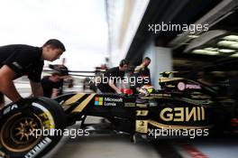 Pastor Maldonado (VEN) Lotus F1 E23. 04.09.2015. Formula 1 World Championship, Rd 12, Italian Grand Prix, Monza, Italy, Practice Day.