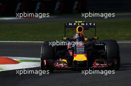 Daniil Kvyat (RUS) Red Bull Racing RB11. 04.09.2015. Formula 1 World Championship, Rd 12, Italian Grand Prix, Monza, Italy, Practice Day.