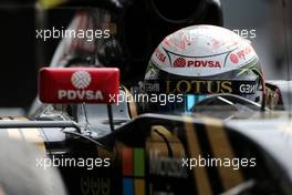 Romain Grosjean (FRA), Lotus F1 Team  04.09.2015. Formula 1 World Championship, Rd 12, Italian Grand Prix, Monza, Italy, Practice Day.
