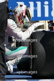 Lewis Hamilton (GBR), Mercedes AMG F1 Team  06.09.2015. Formula 1 World Championship, Rd 12, Italian Grand Prix, Monza, Italy, Race Day.