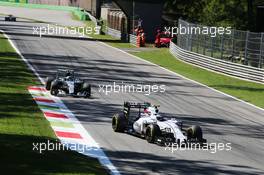 Valtteri Bottas (FIN) Williams FW37. 06.09.2015. Formula 1 World Championship, Rd 12, Italian Grand Prix, Monza, Italy, Race Day.