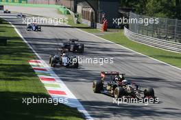 Romain Grosjean (FRA) Lotus F1 E23. 06.09.2015. Formula 1 World Championship, Rd 12, Italian Grand Prix, Monza, Italy, Race Day.