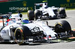 Felipe Massa (BRA) Williams FW37. 06.09.2015. Formula 1 World Championship, Rd 12, Italian Grand Prix, Monza, Italy, Race Day.